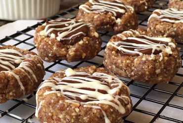 Nutella Thumbprint Cookies